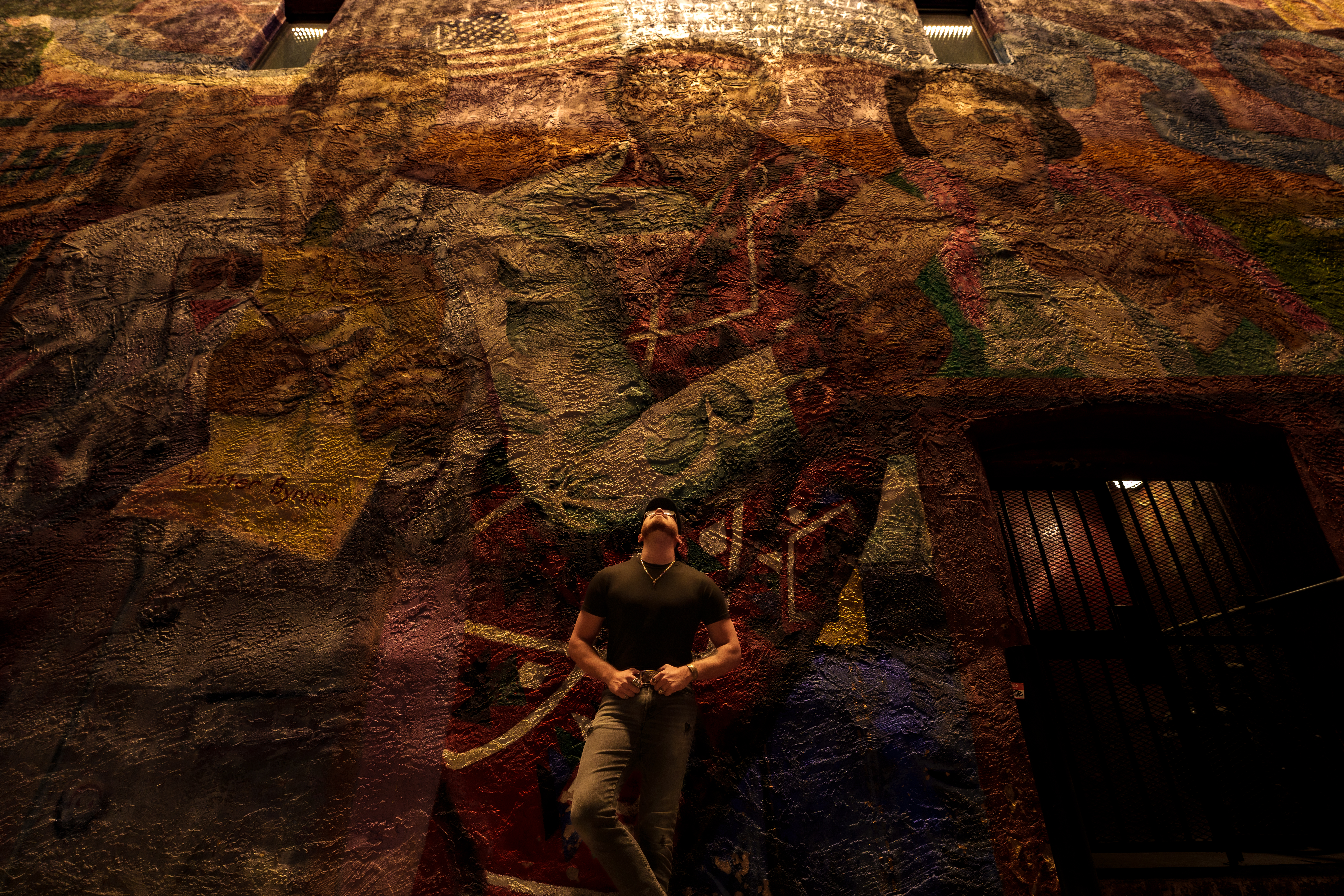 Portrait — mural wall